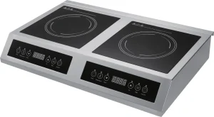 Плита 2-х конфоркова, індукційна CustomHeat SL-70-KPP1