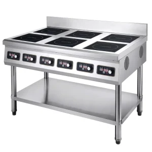 Induction Range, 6 burners