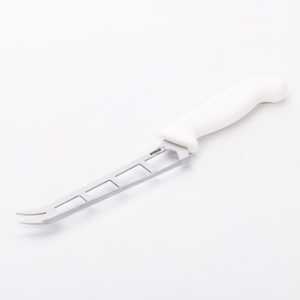 Ніж для сиру (з отворами), 13,0см, Біла ручка Pirge PRG82010-06